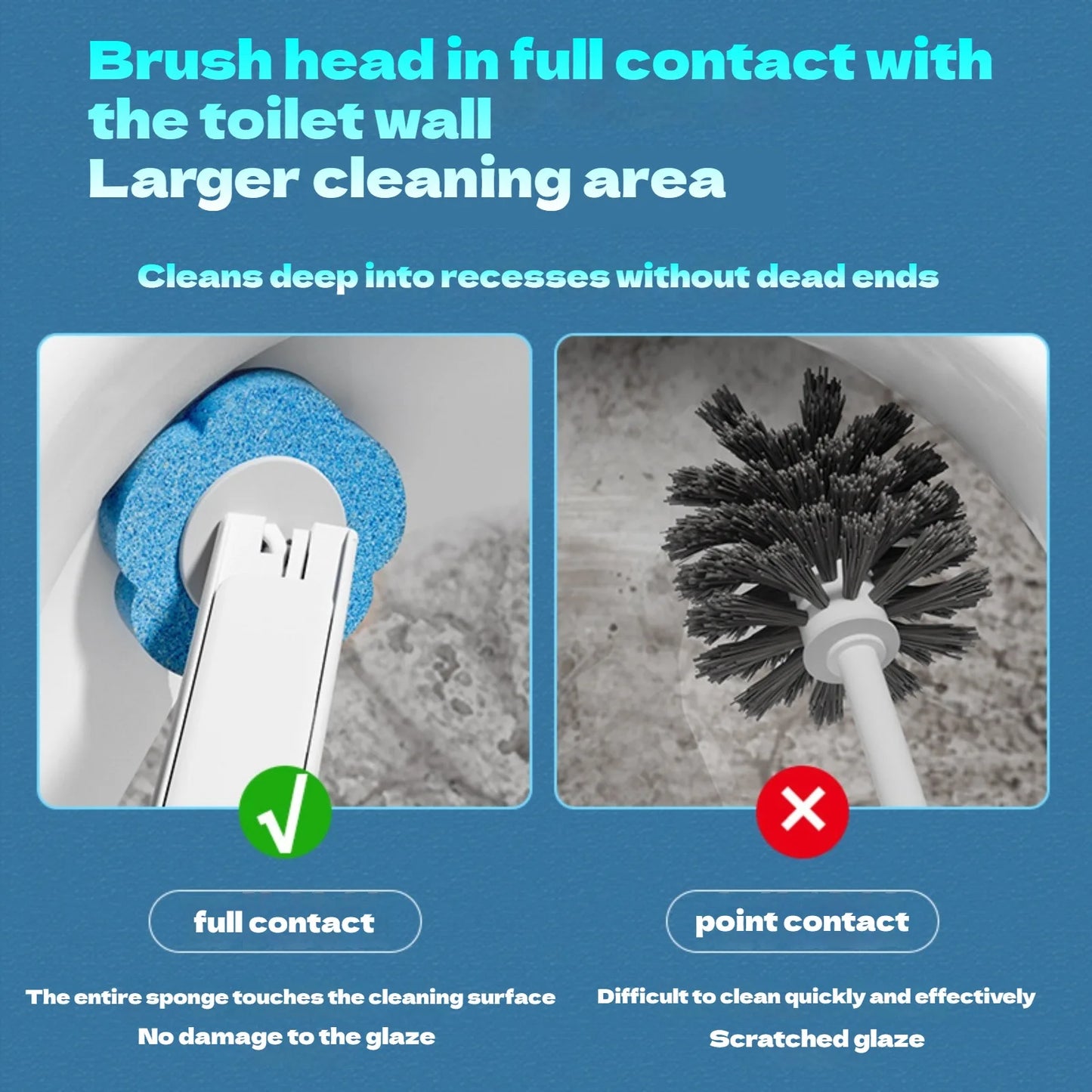 PureSwipe™ Toilet Brush