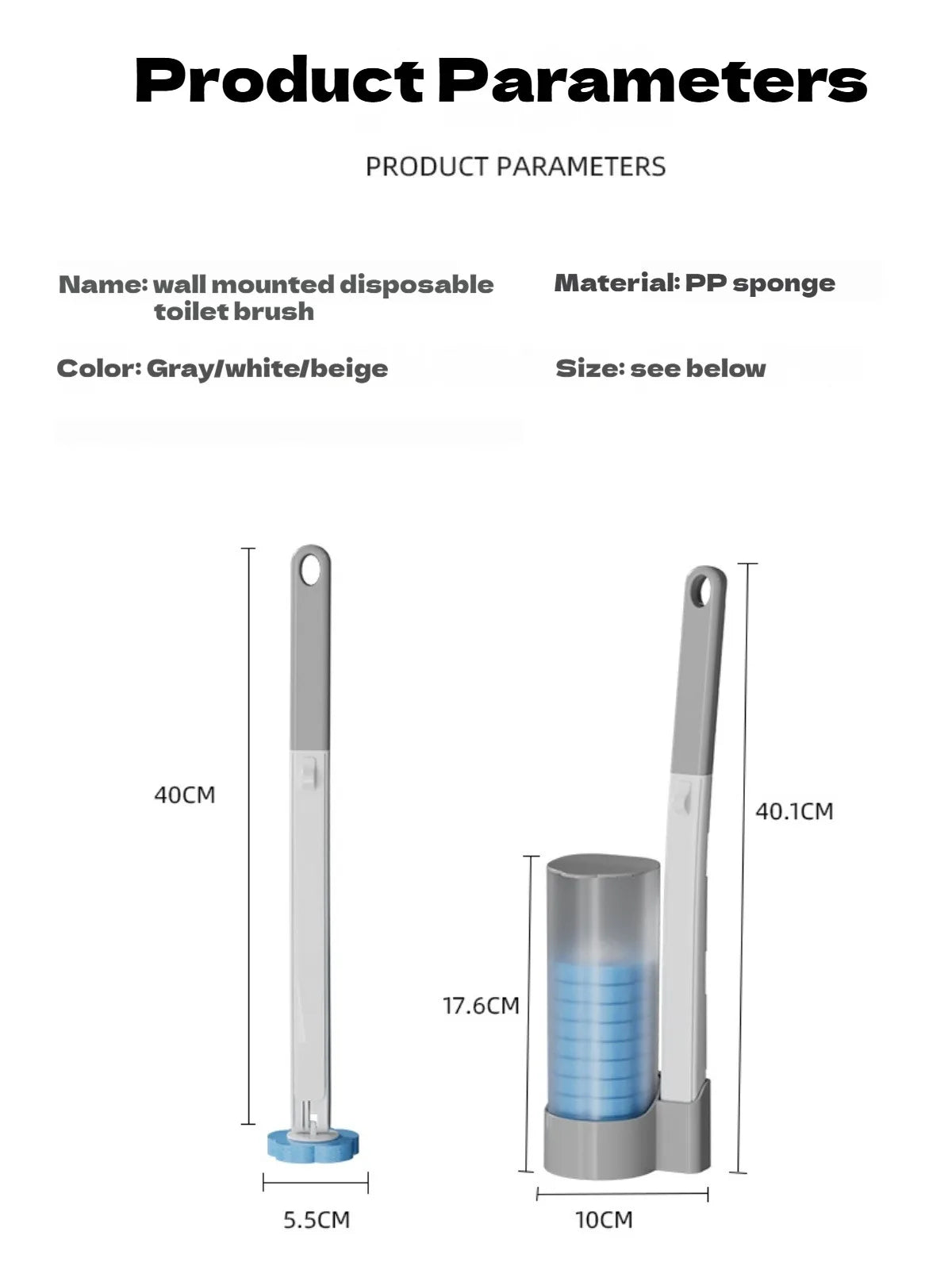 PureSwipe™ Toilet Brush